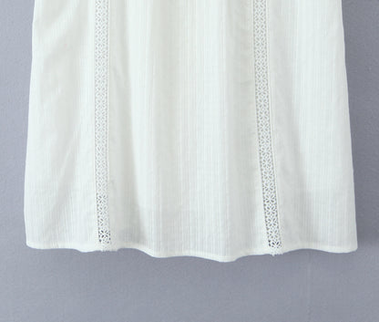 Light Detailed Mini Dress