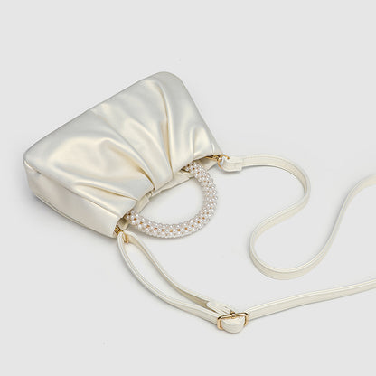 Pearl Handle Hand Bag