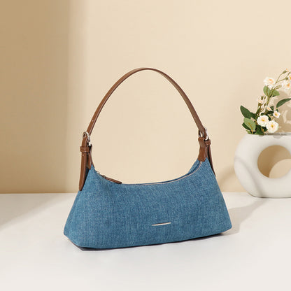 Denim Over The Shoulder Purse